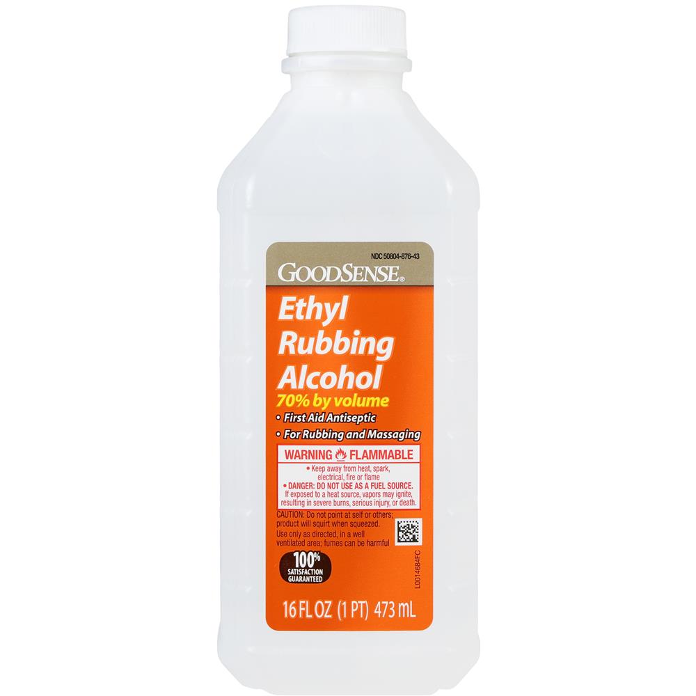 GoodSense&reg; 70% Ethyl Alcohol 16 oz